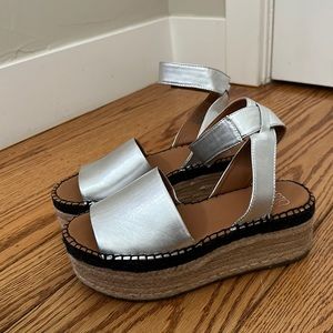 COPY - Franco Sarto platform metallic sandal